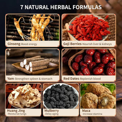 🔥Ginseng & Mulberry Herbal Tea
